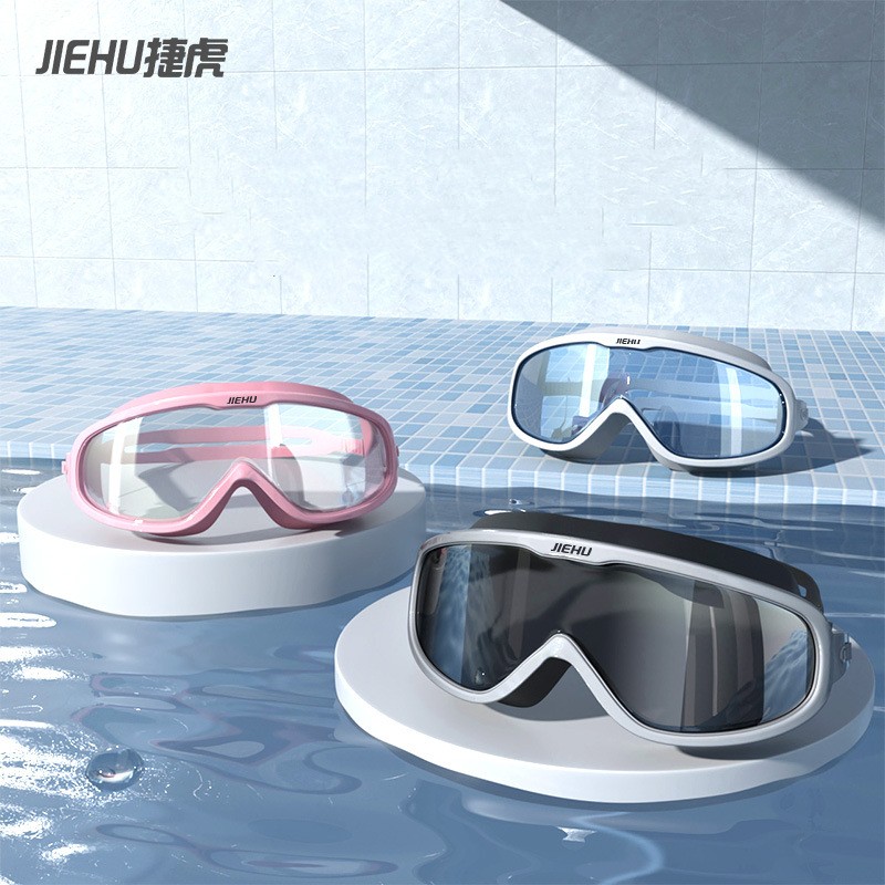 Goggles Swim - Dorosły krótkowzroczność profesjonalny wodoodporny silikonowy okulary