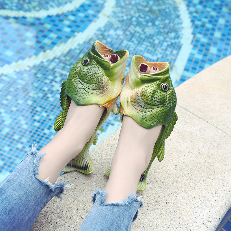 Designerskie klapki peep toe,  – Flippers Swimming recenzja i cena