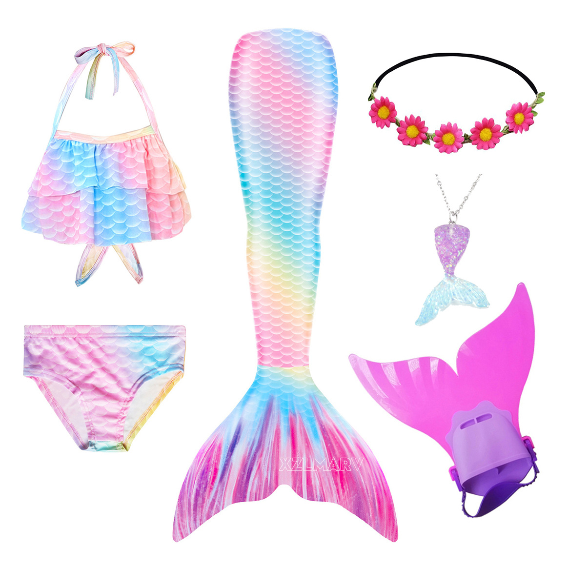6 sztuk/zestaw Ariel Syreni Og – Swim Fins recenzja i cena