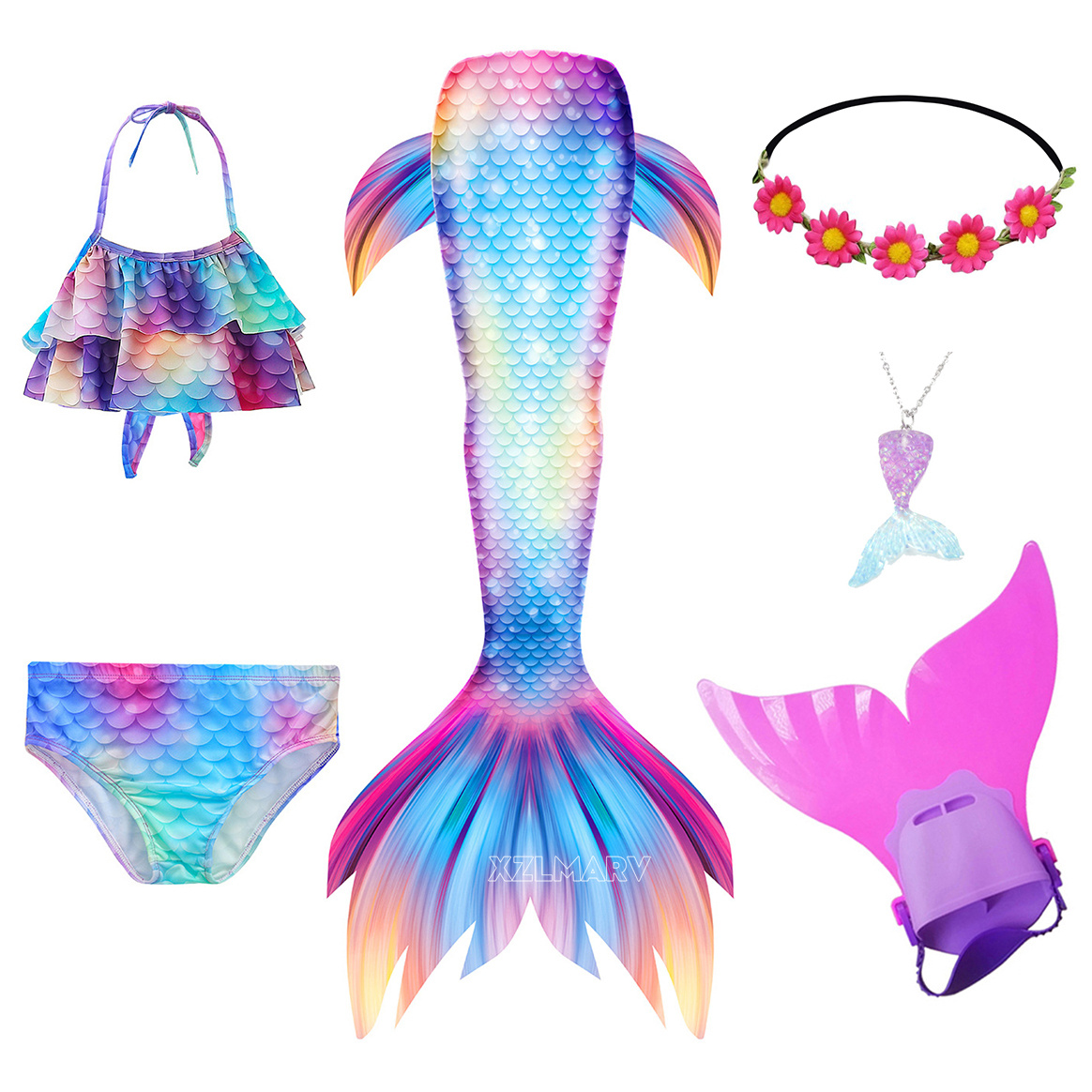 6 sztuk/zestaw Ariel Syreni Og – Swim Fins recenzja i cena