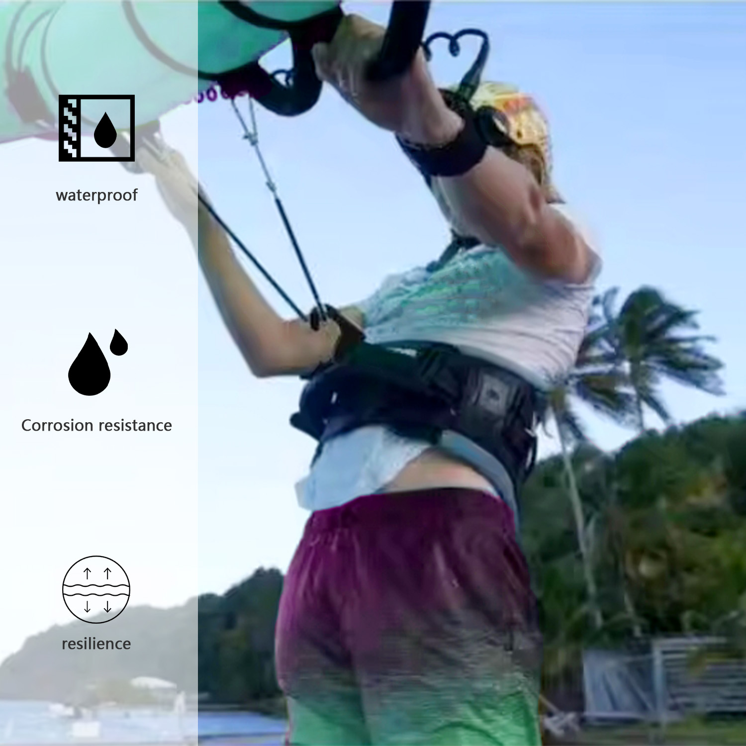 Nowa spiralna smycz do deski s – Surfboard Leash recenzja i cena